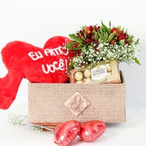 Cesta Amor Perfeito
