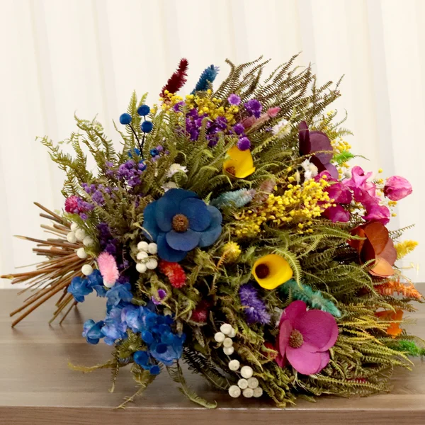 Mega Buquê de Flores Secas Coloridas - Imagem 4