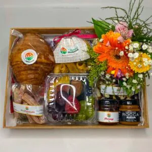 Caixa de Presente Café da Manhã ou Tarde com produtos da Fazenda – Menina Mulher